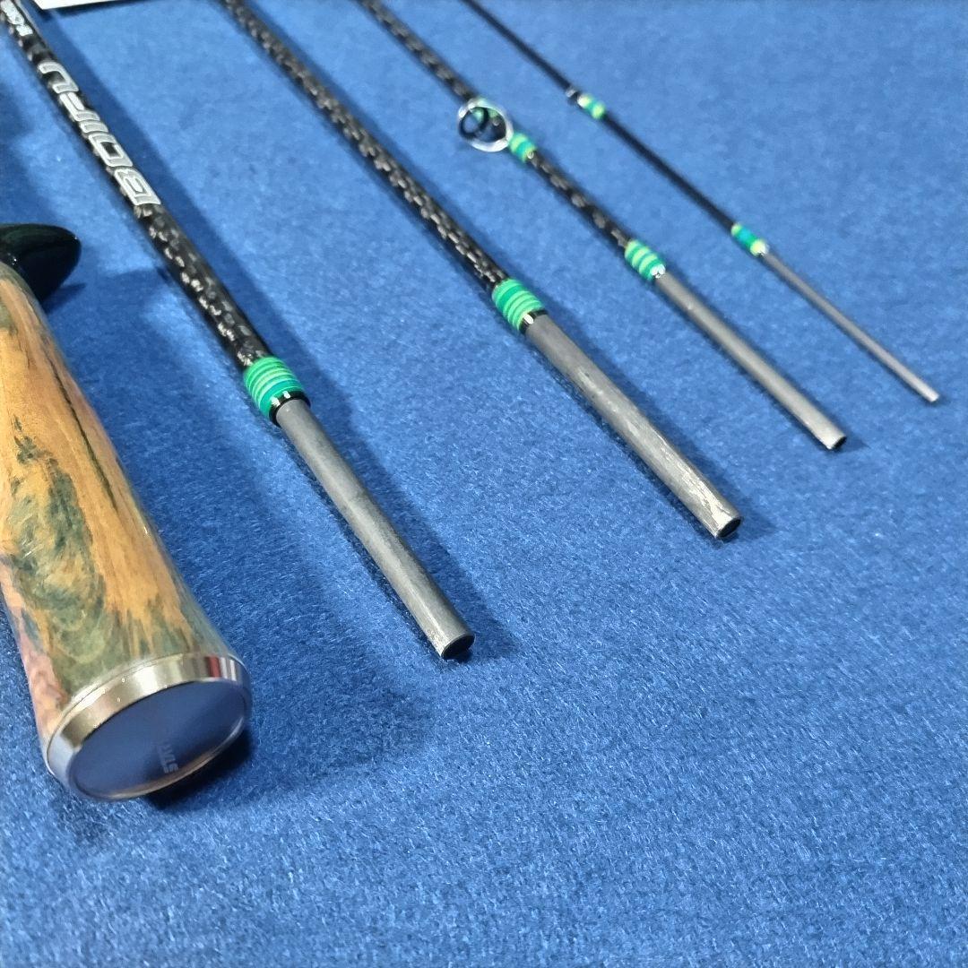 ロッドの長さが変えられるパックロッド 1.5mと1.7m ベイト 渓流 源流