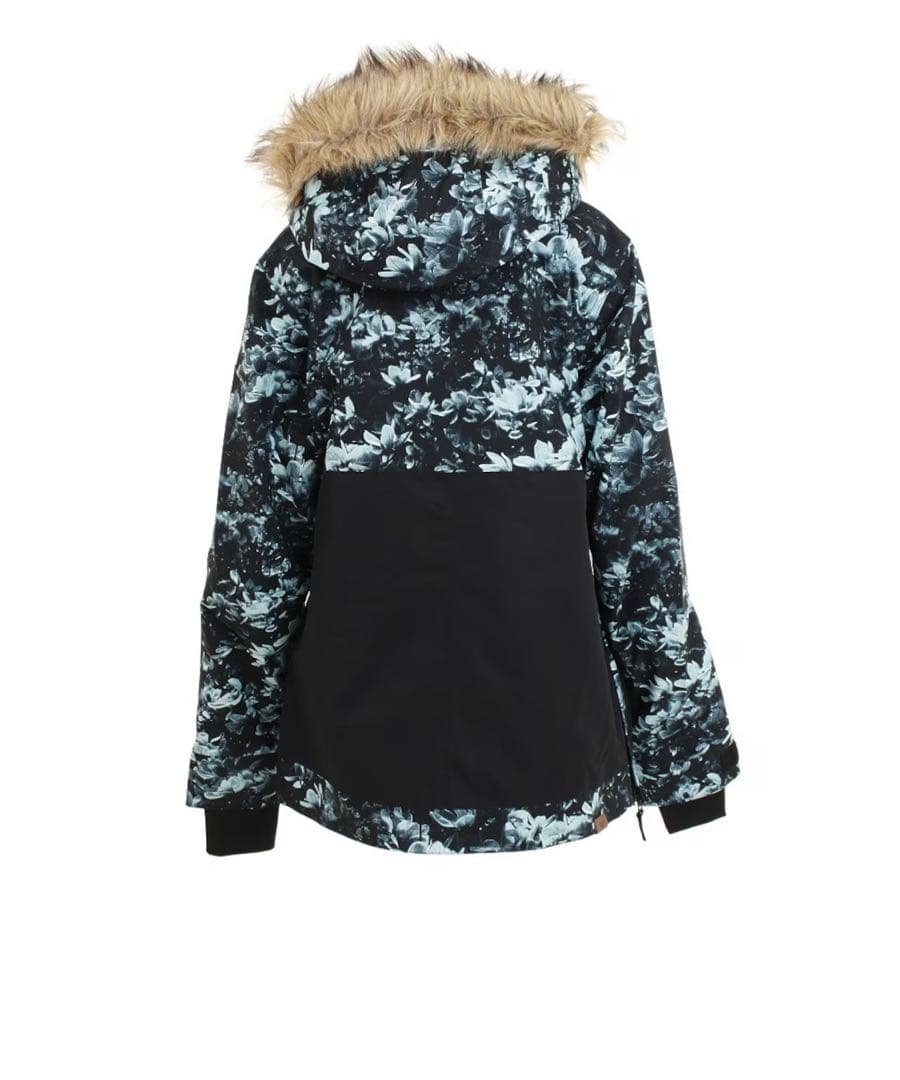 新品未使用　ROXY ファー付きスノーボードウェア　スキー　スノーウェア