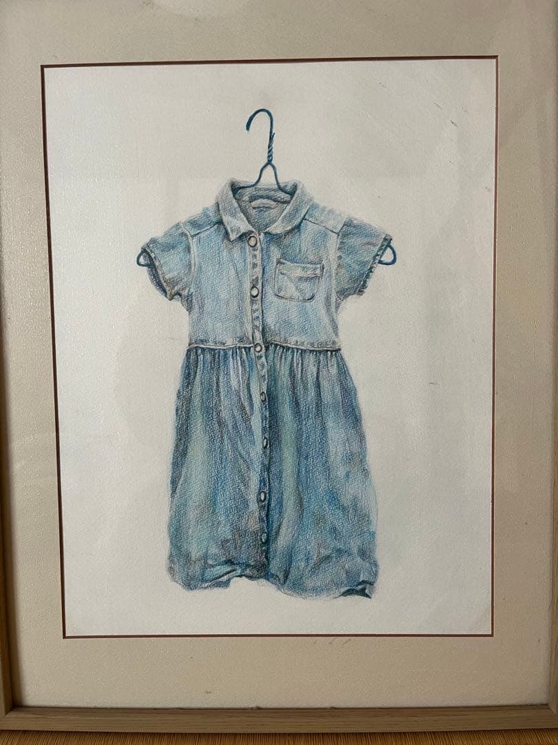 デニムのワンピース