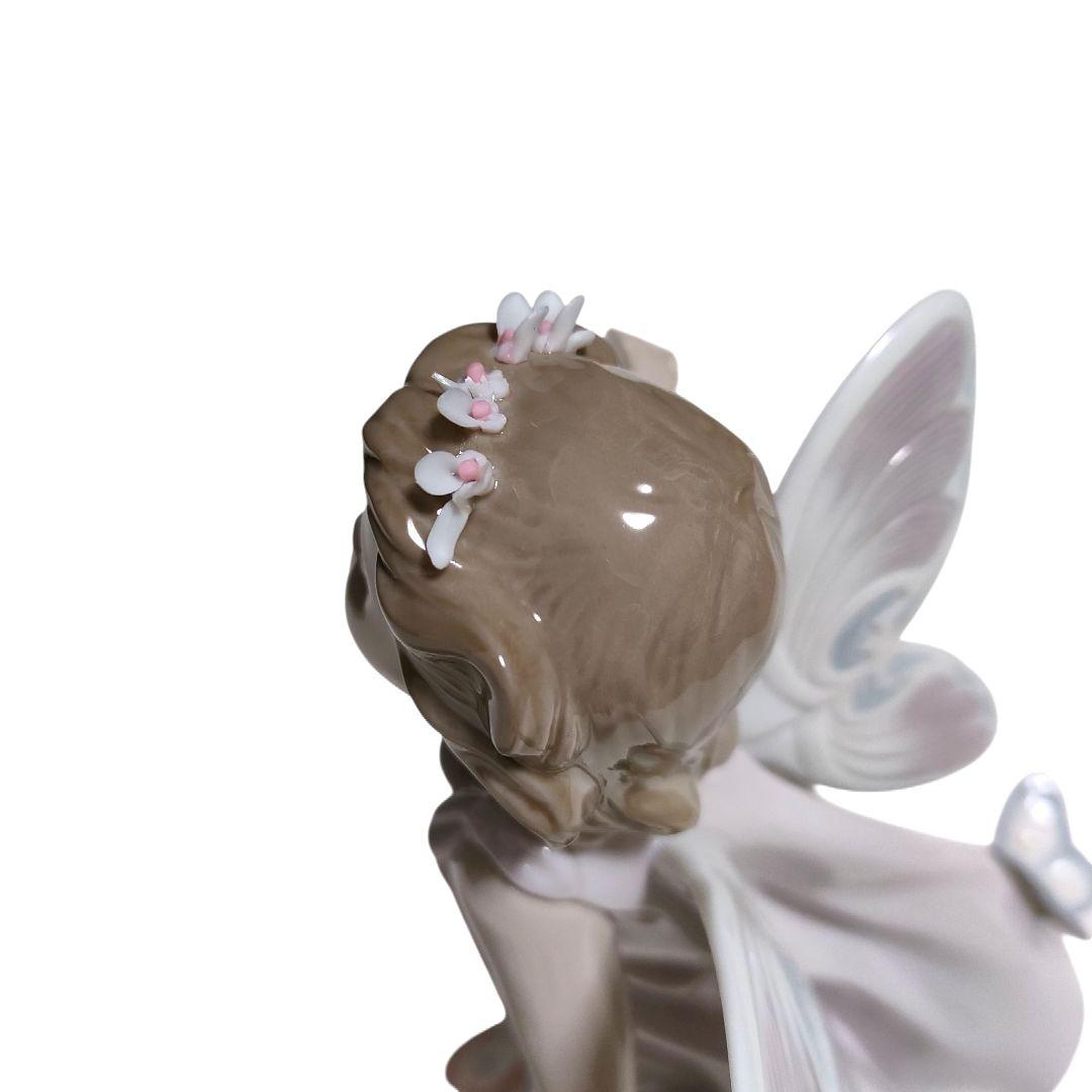 LLADRÓ リヤドロ ♯6875 蝶の妖精 フィギュリン 花 インテリア