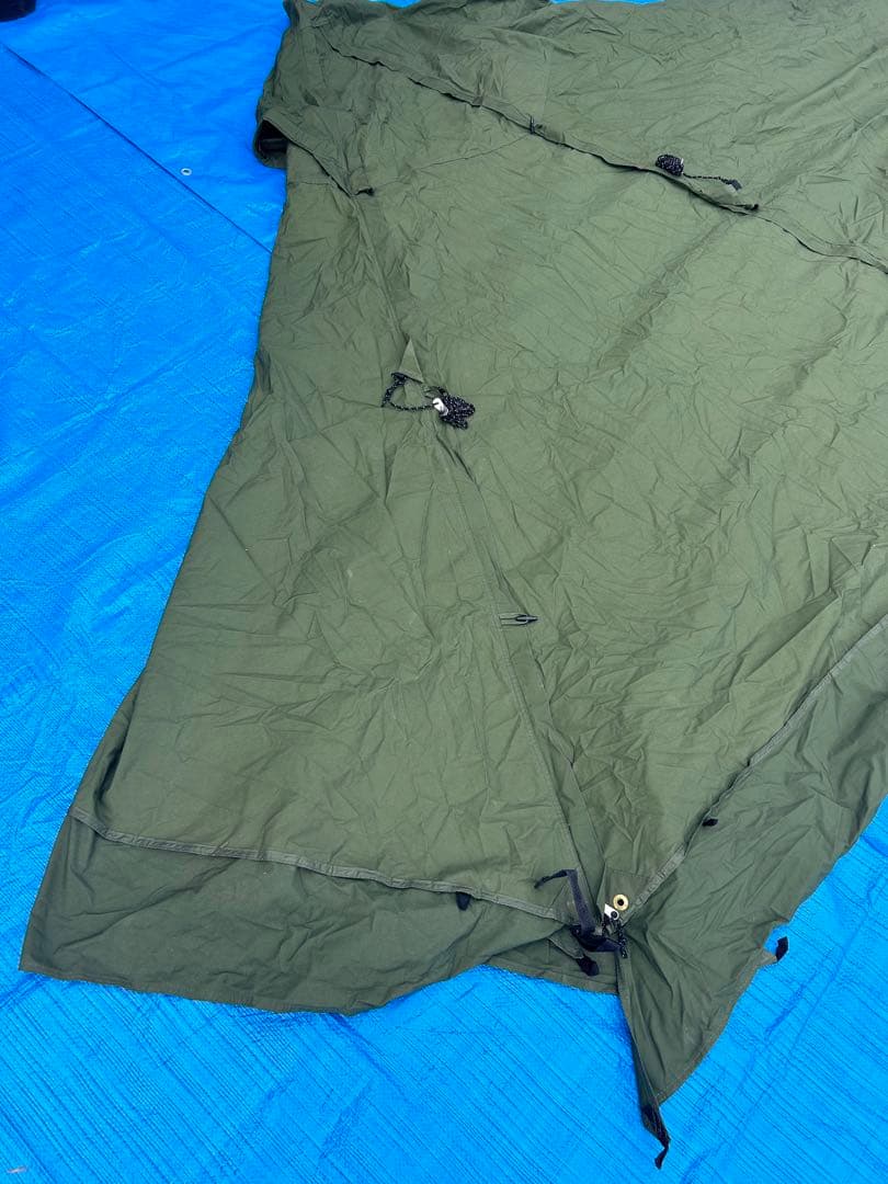 【美品】DOD ムシャテント T1-819 カーキ