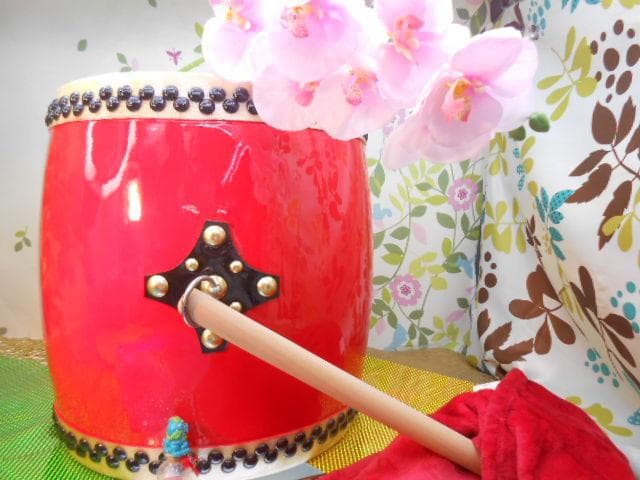 ★★★限定販売新品(送料無料)26.980円　Nエイサー大太鼓39cm撥付き