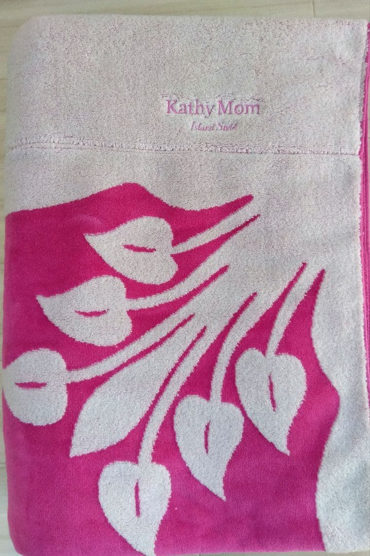 タオルケット ノヘアシリーズ #861a　プルメリアピンク