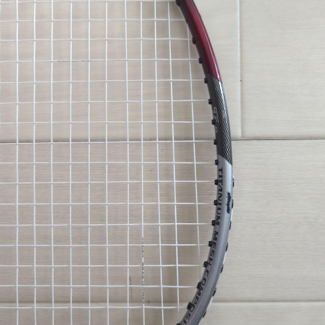 バドミントンラケット Ti-10 マッスルパワーフレーム　ロング