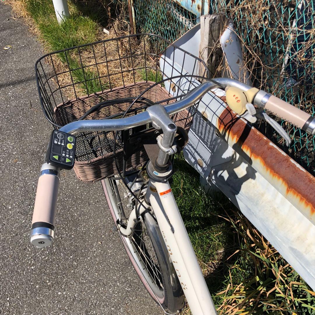 [479]送料無料 ヤマハ電動自転車 PAS mina パスミナ 黒バッテリー