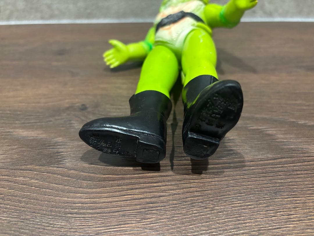 旧バンダイ　サラセニアン　スタンダードサイズ　ソフビ　ライダー怪人