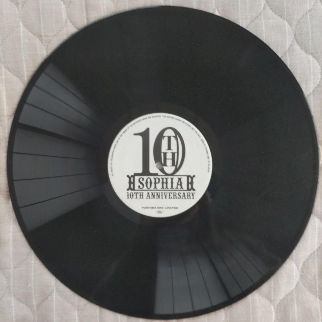 最終値下げ　SOPHIA　10周年記念　LPサイズジャケット　非売品