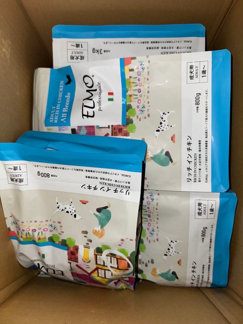 ELMO リッチインチキン 3kg2袋 & 800g6袋