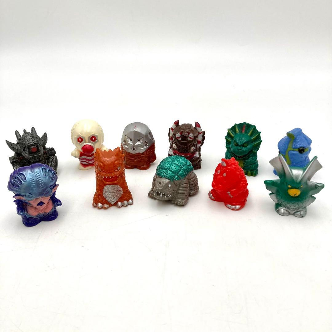 ウルトラマンシリーズ 他おまけ 指人形 ソフビ 62体 まとめ売り