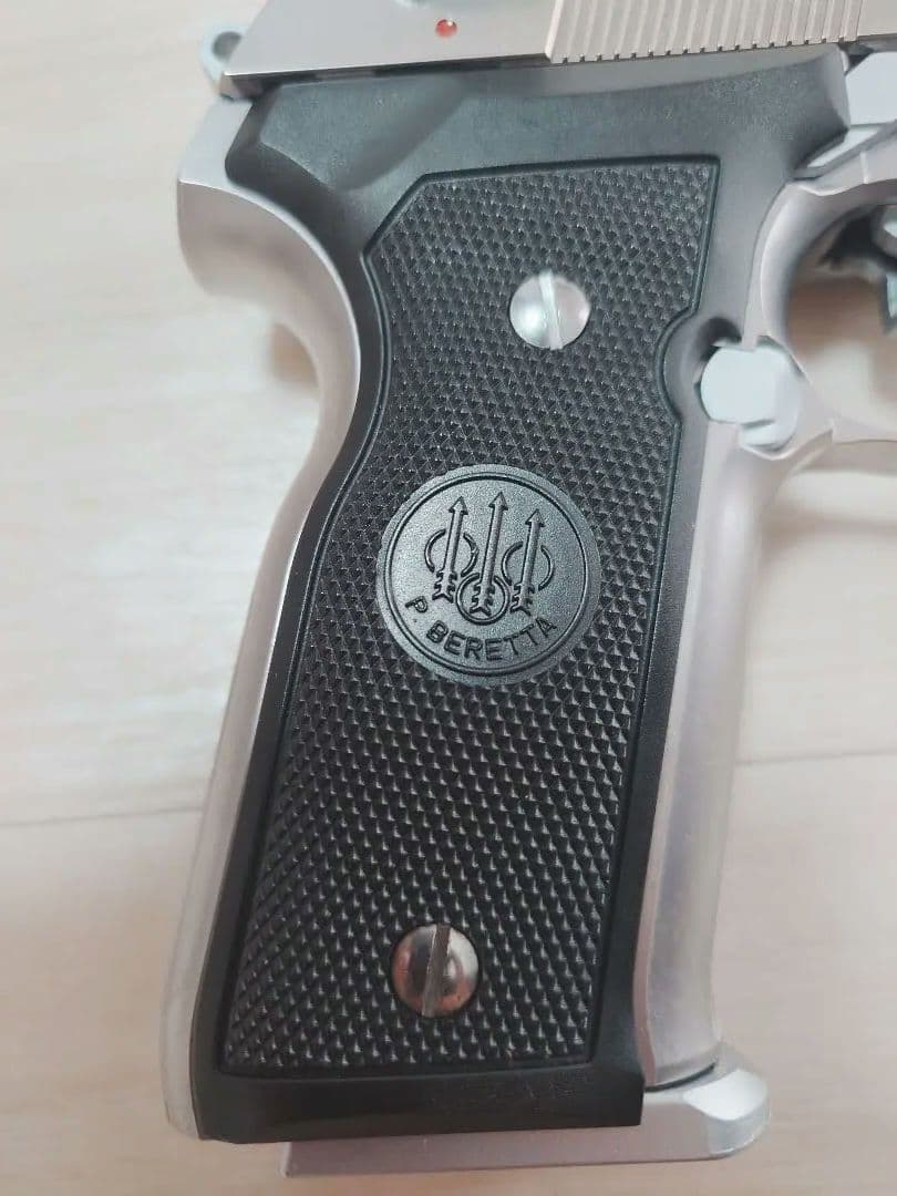 WA M8045 クーガーF INOX ガスブロ シルバーメッキ