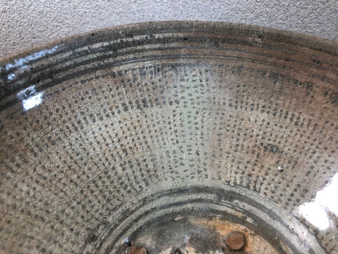 李朝　三島　茶碗　菓子鉢　骨董　アンティーク 古玩