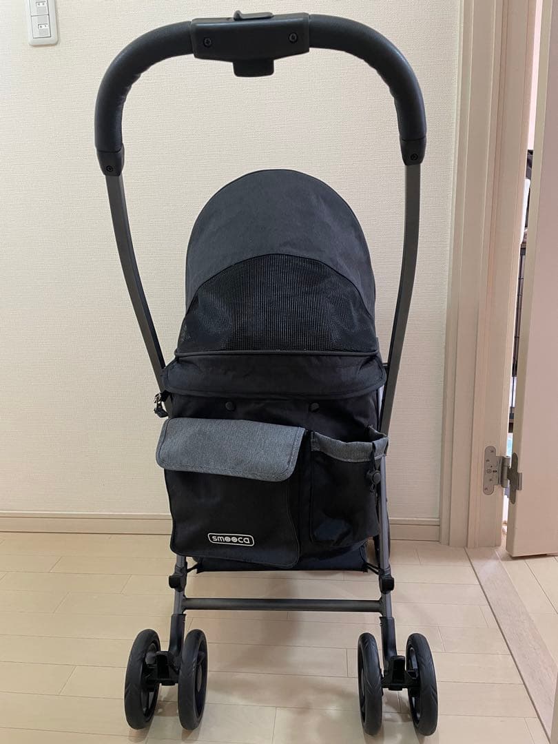ペットパラダイス　smooca ペットバギー　ペットカート ハンドフル　極美品