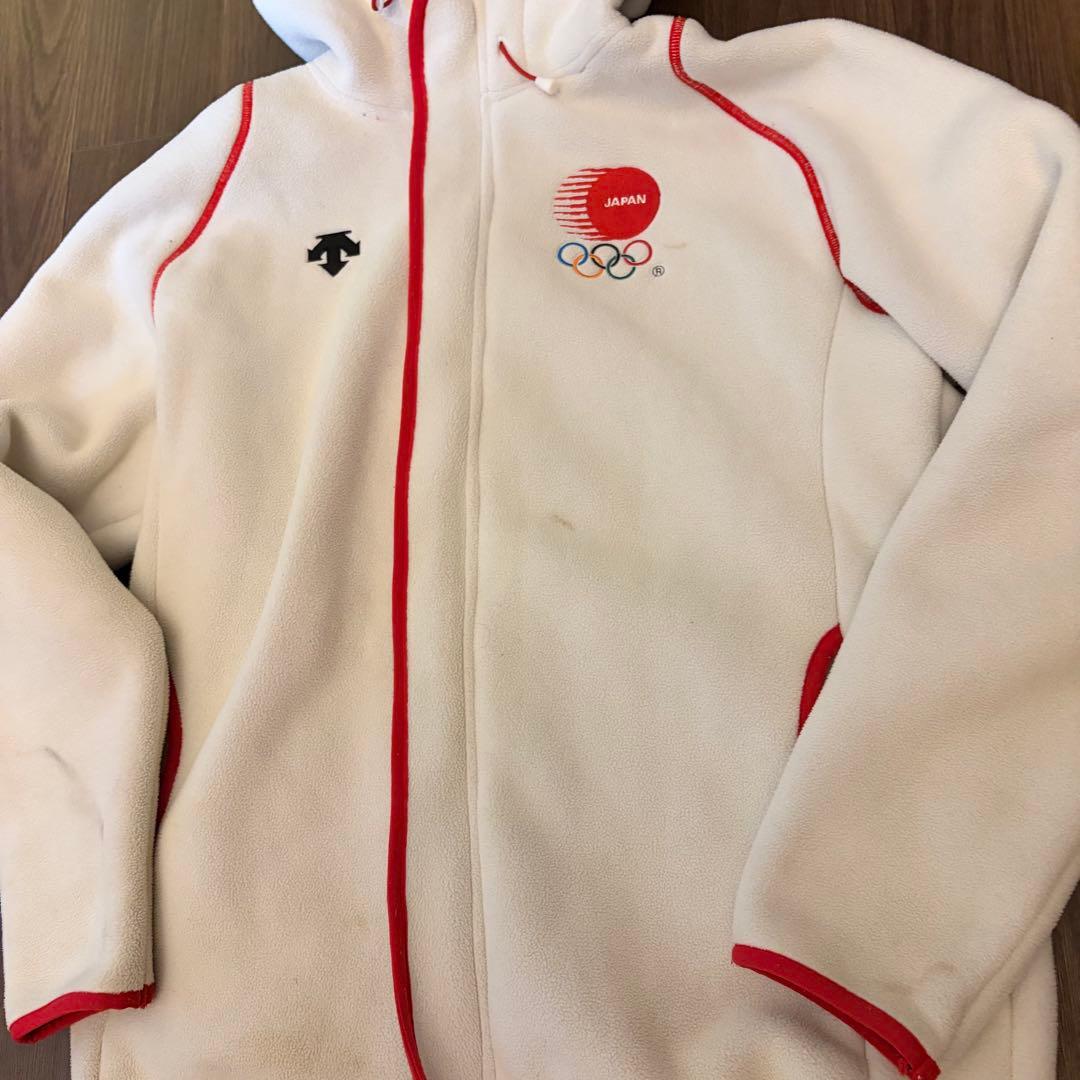 【希少・非売品】2010バンクーバー五輪 日本代表公式ボアフリース デサント L