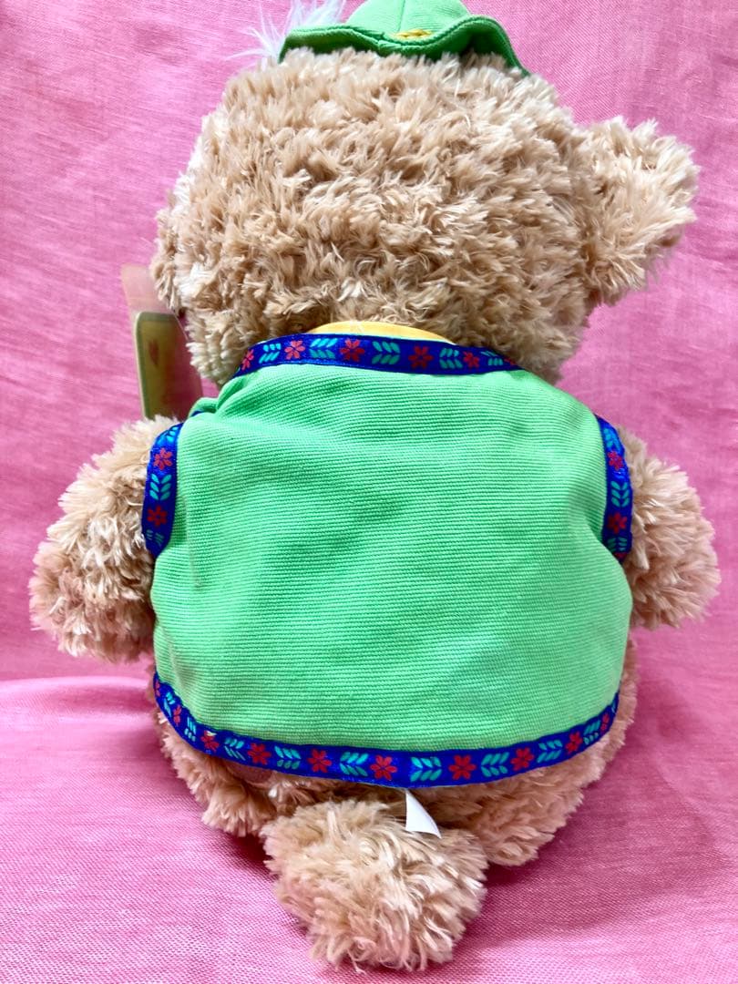 ♡ダッフィー　白タグ　赤い糸　ディズニーベア