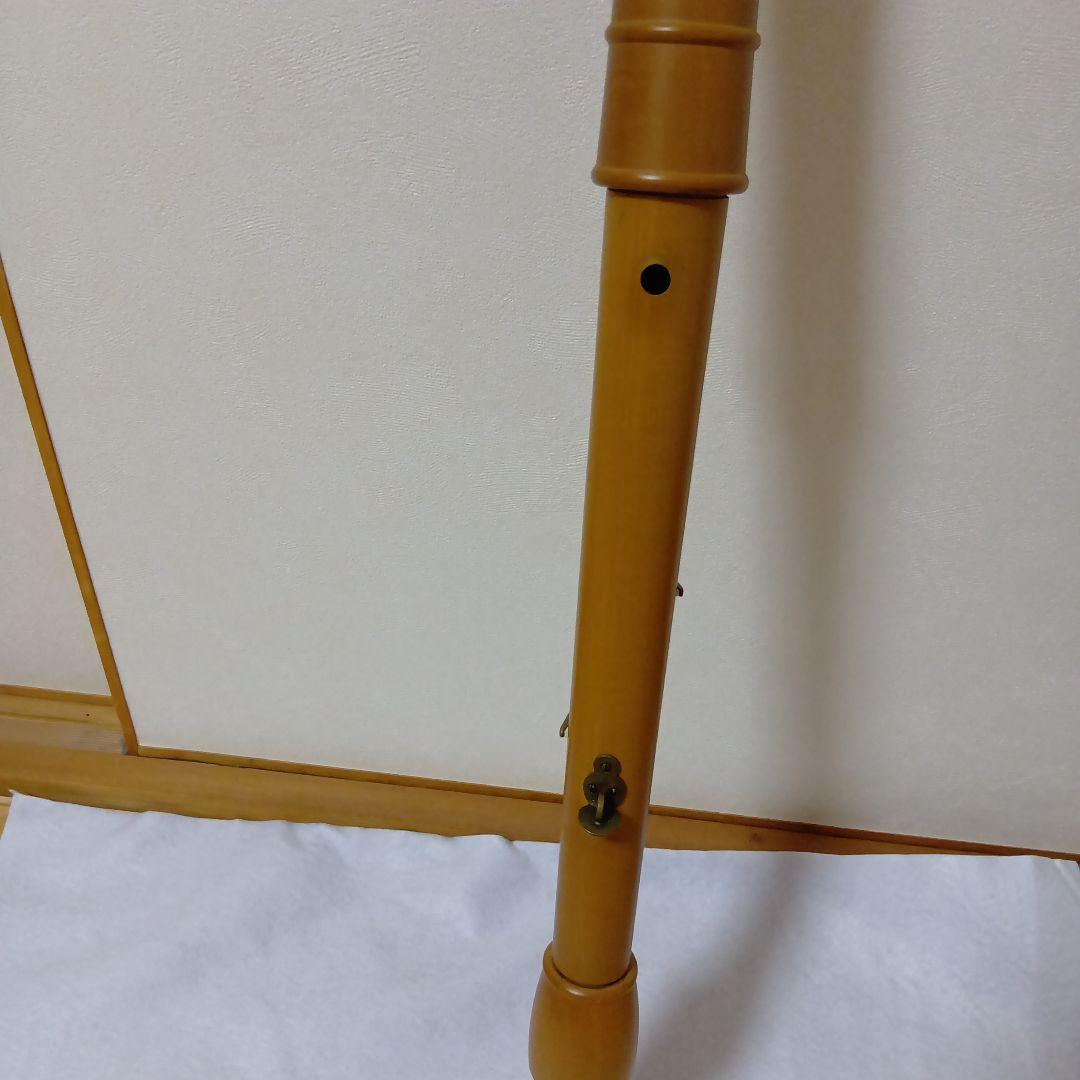 木製テナーリコーダー ケース付き