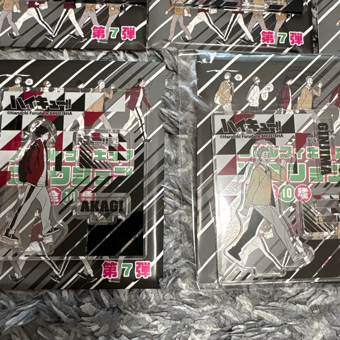 ハイキュー　アクリルフィギュアコレクション　稲荷崎　北　宮侑　角名　コンプセット