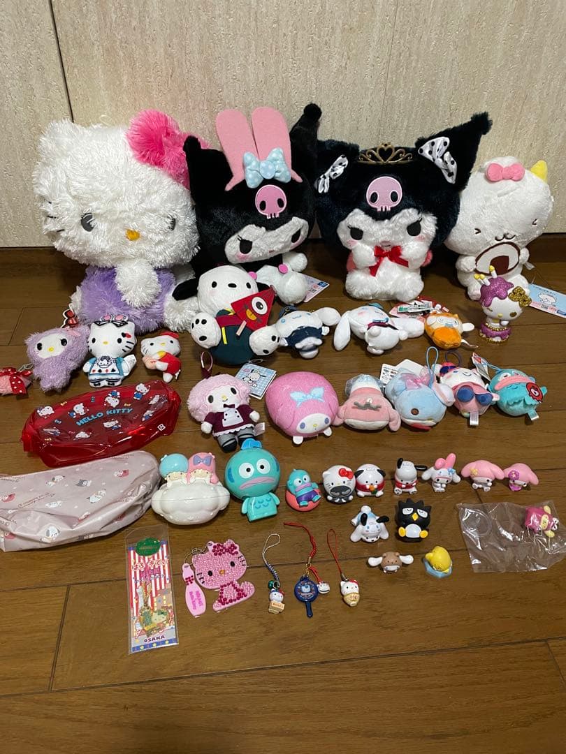 サンリオ　ぬいぐるみ　フィギュア　39点　まとめ売り