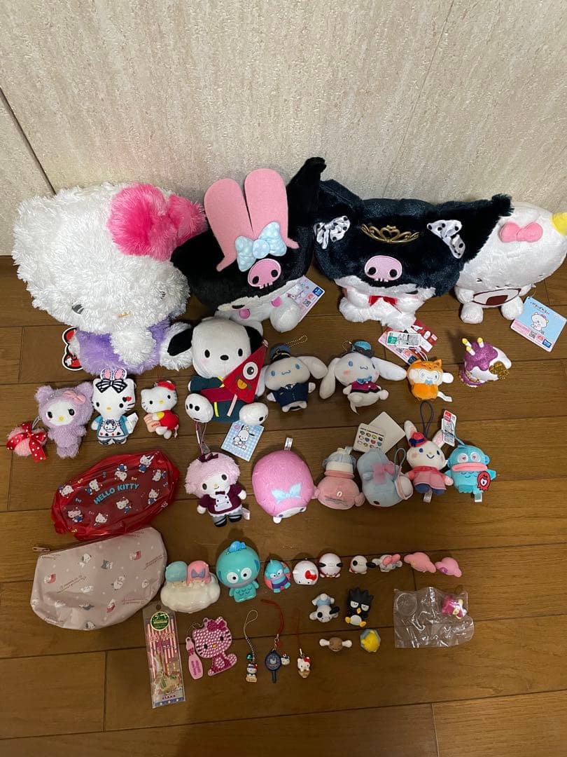 サンリオ　ぬいぐるみ　フィギュア　39点　まとめ売り