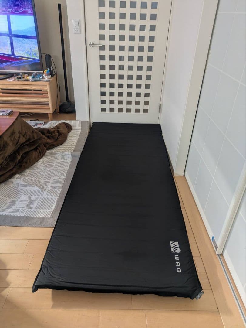 waq インフレータブル　ワイドマット　インフレーターマット　ワイドコット用
