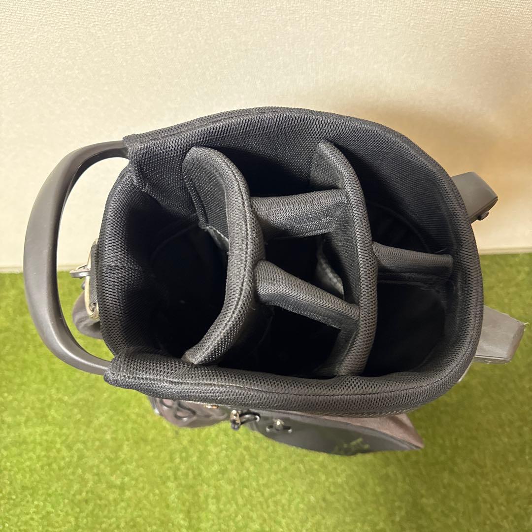 廃盤人気モデル DESCENTE デサント キャディバッグ スタンド式