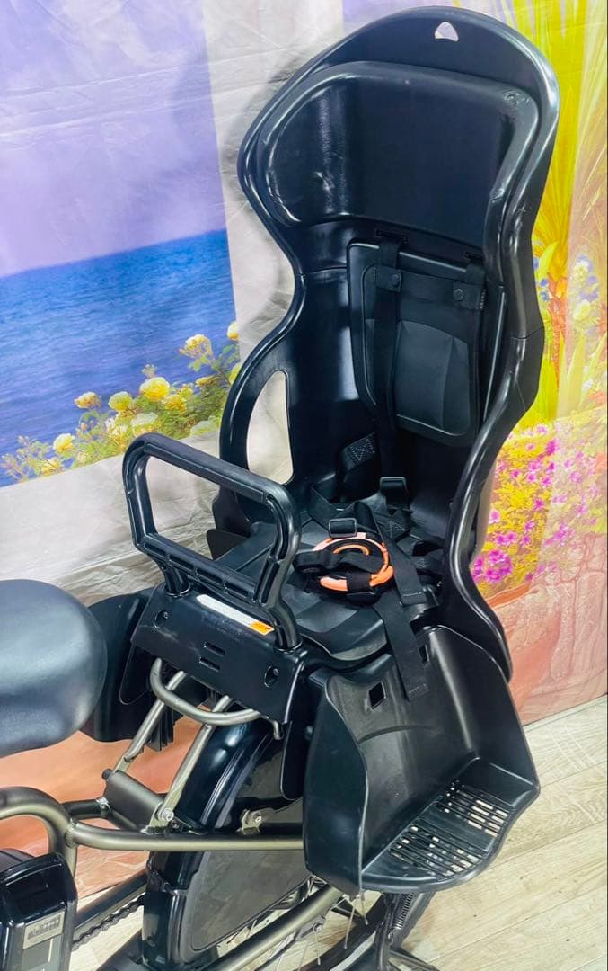 パスキス12AH⭐️人気モデル！ヤマハ子供乗せ電動アシスト自転車Y3285