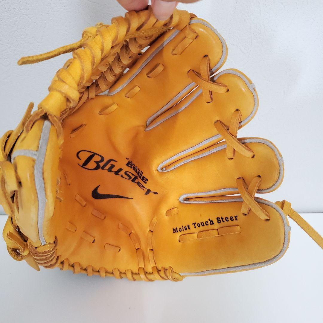 【美品】ナイキNIKE グローブ Bluster2 馳 限定モデル 外野 軟式