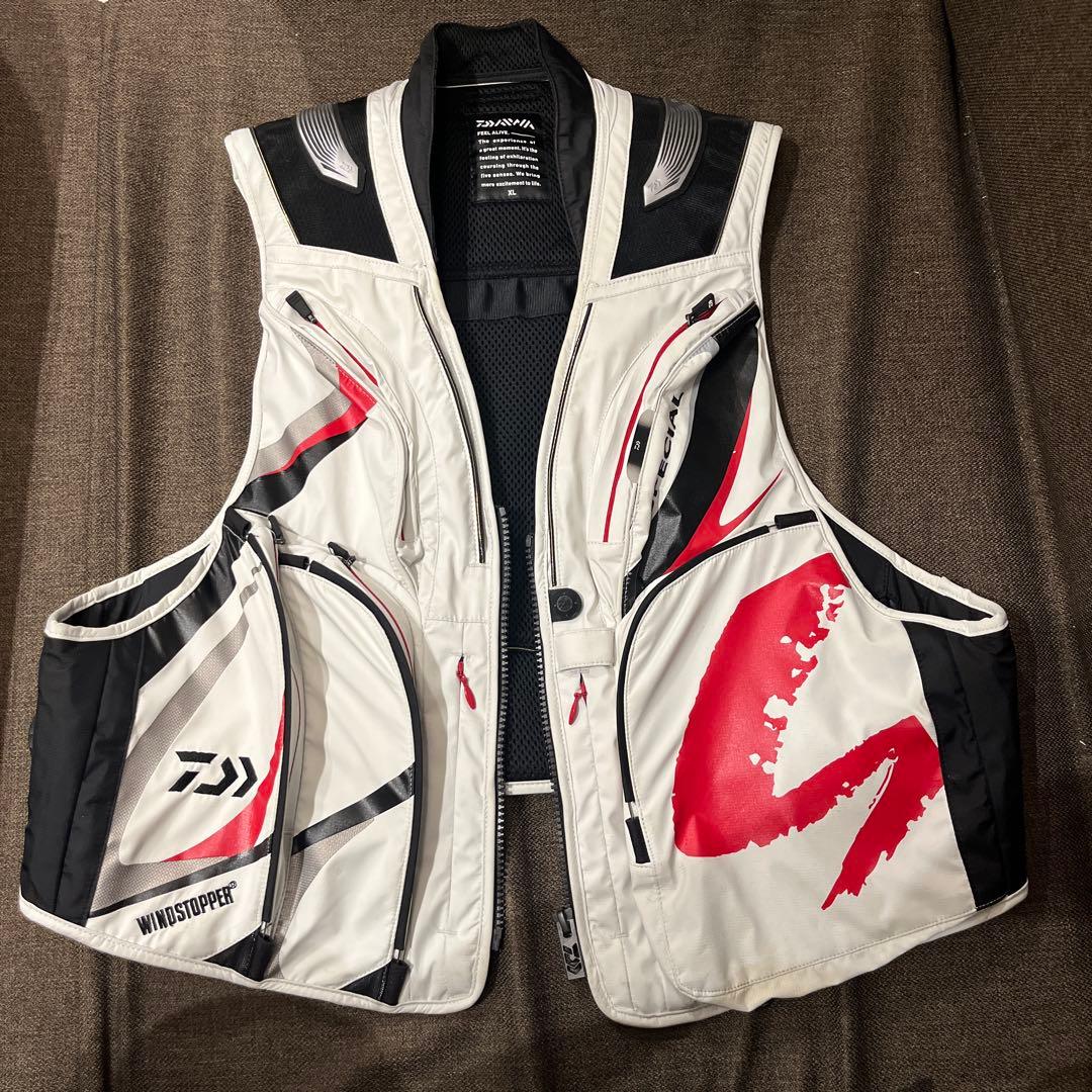 ダイワ DV-1008 XL フィッシングベスト ウィンドストッパー