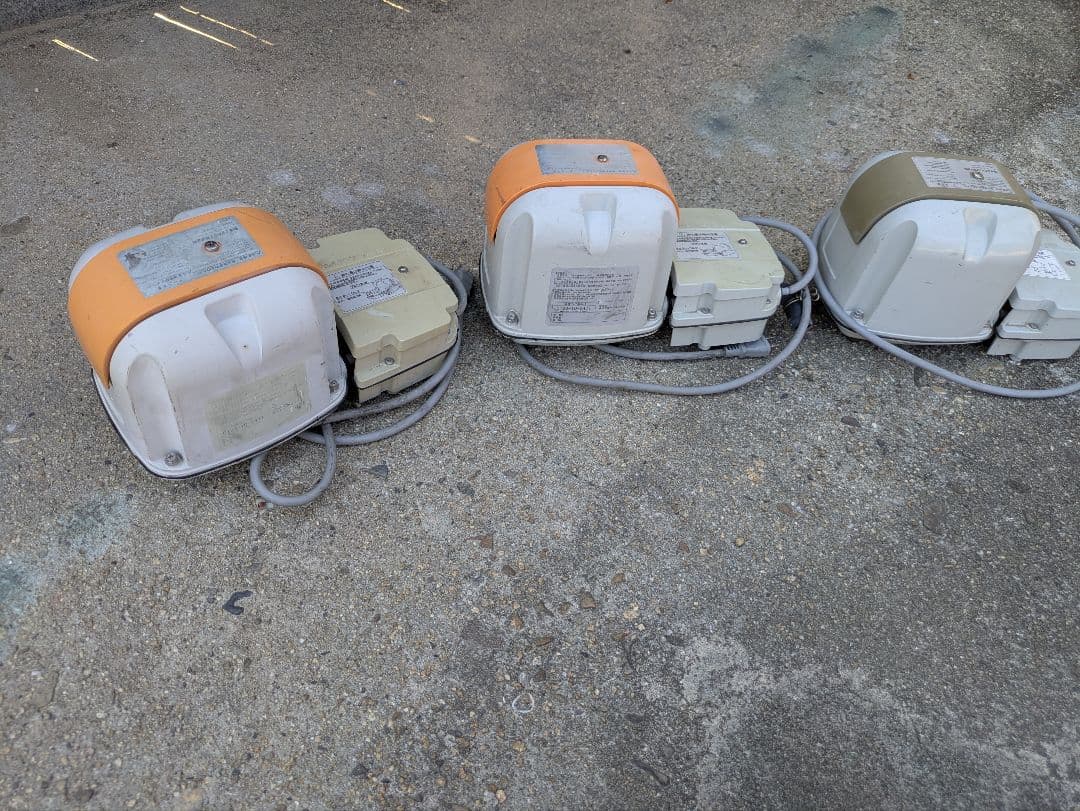 ジャンク　安永 AP-100WY 3台セット　浄化槽 ブロワーエアーポンプ