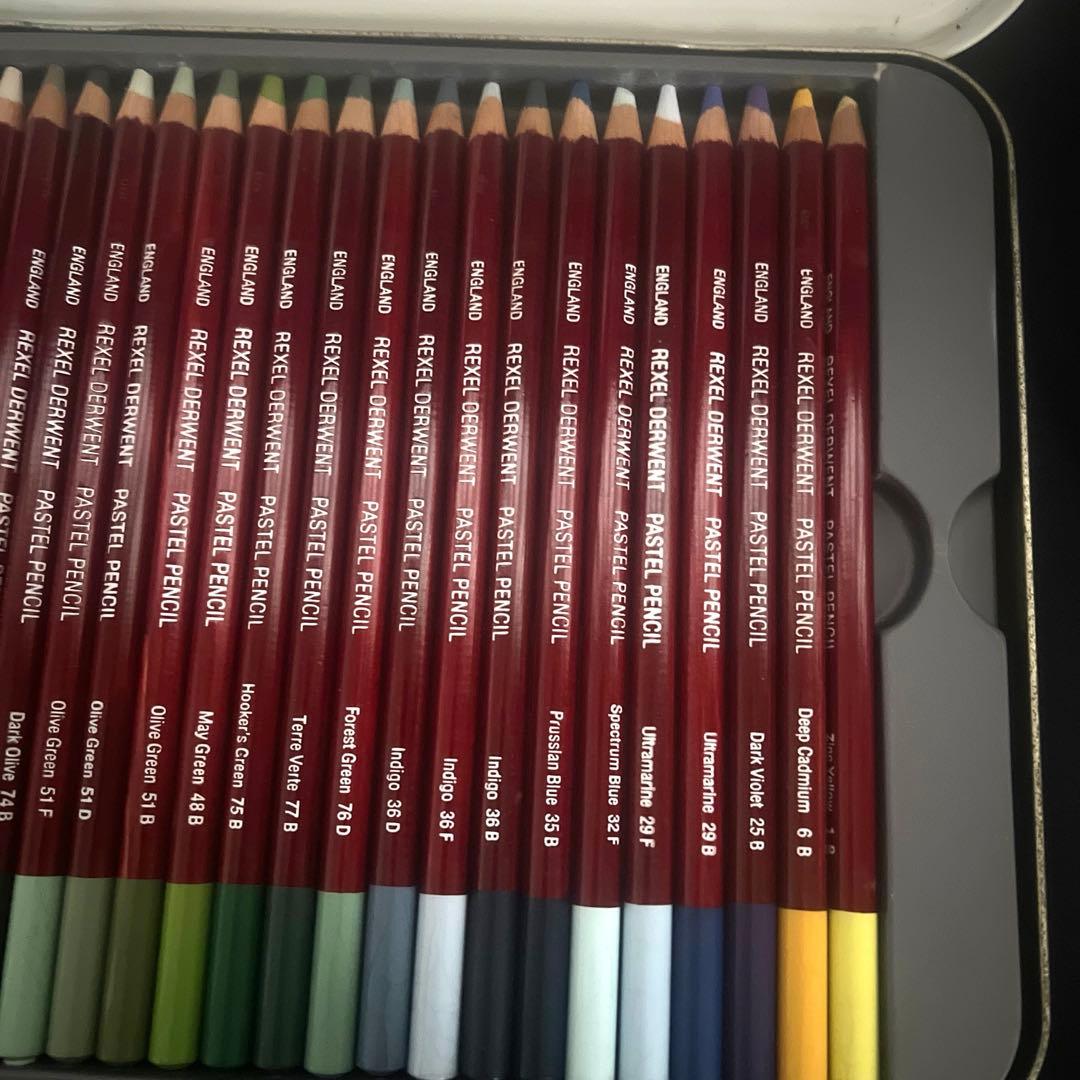 ダーウェント パステルペンシル　色鉛筆　36色セット　高級　パステル画