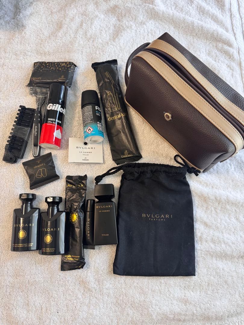 エミレーツ航空★ファーストクラス★アメニティーセット★