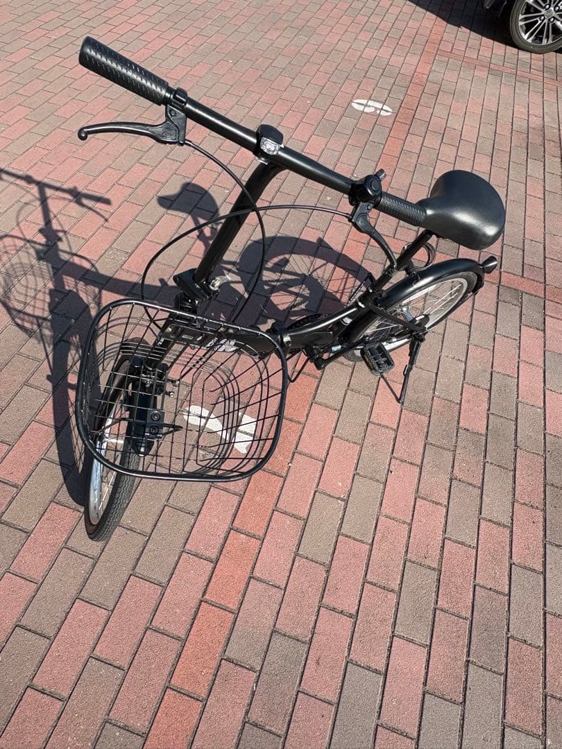 ブラッキー折り畳み自転車(20㌅)配達出来ます。お引き取り大歓迎！