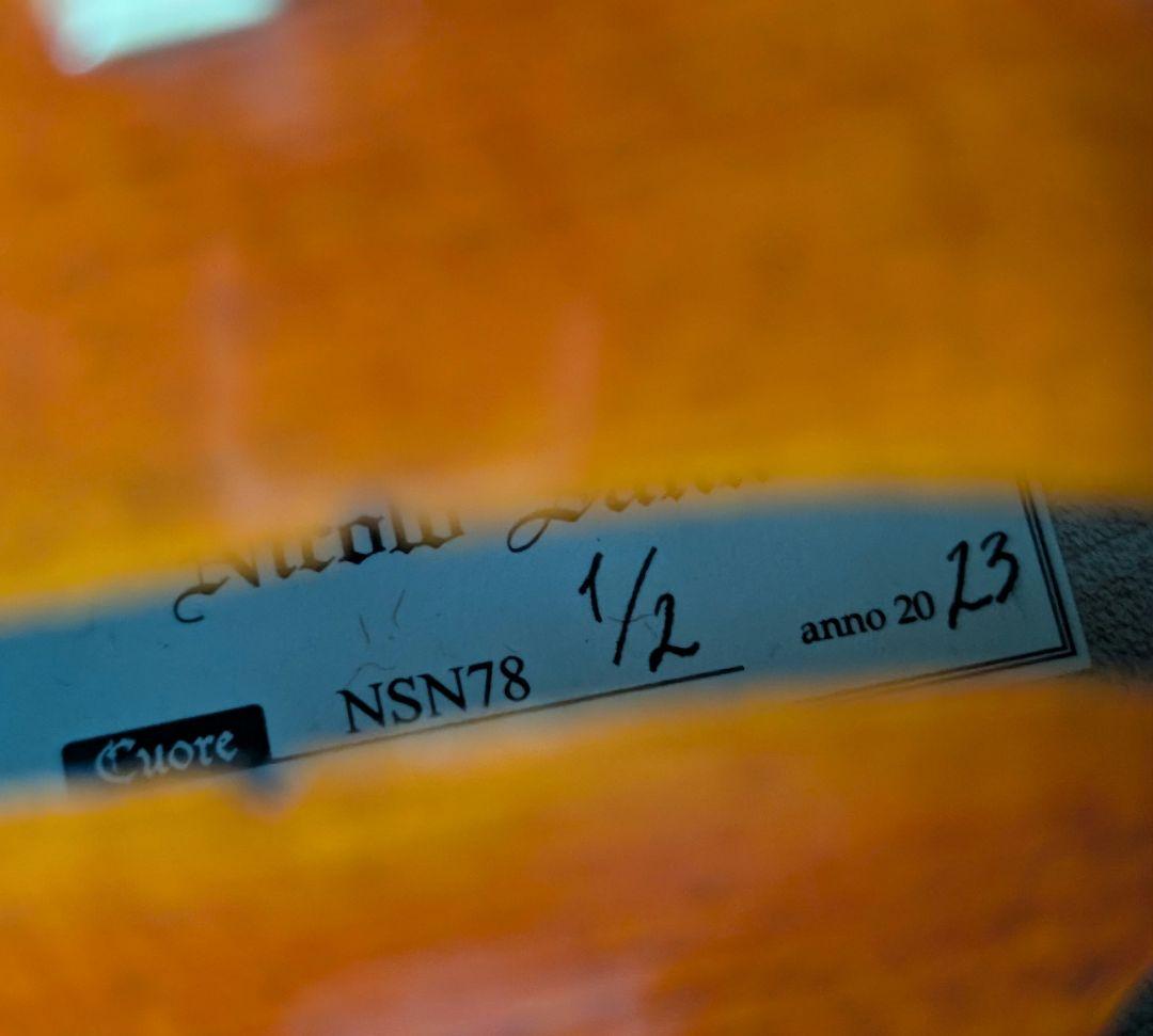 Nicolo Santi NSN78 1/2 2023年製 分数バイオリン