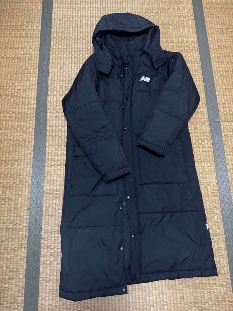 New Balance ベンチコート Lサイズ ブラック