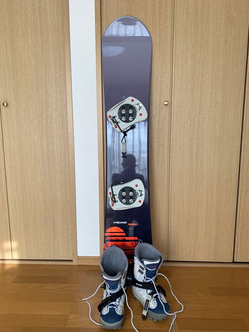 HEAD RUSH スノーボード&ステップインビンディング