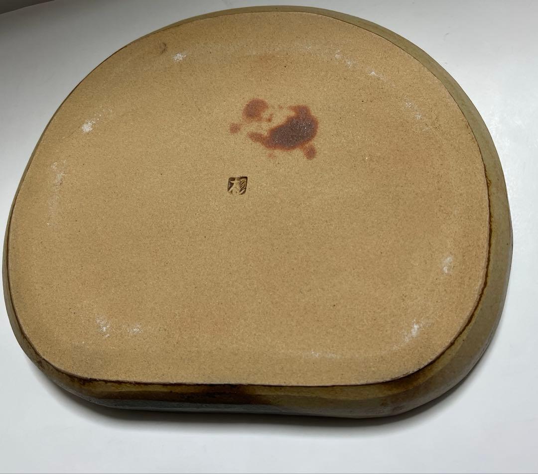 陶芸作家 益子焼 杉本浩太郎 作品 絵皿 白椿