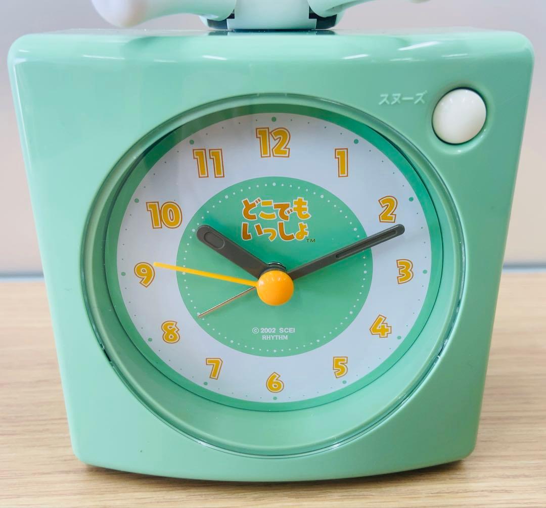 希少　どこでもいっしょ　トロ アクション目覚まし時計 置時計