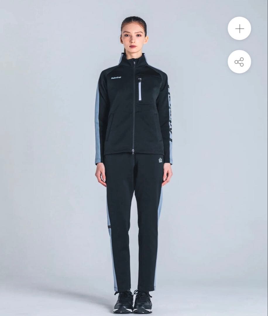 アドミラル　サイドラインロゴハイネックジャケット　パンツセット テニス　ゴルフ