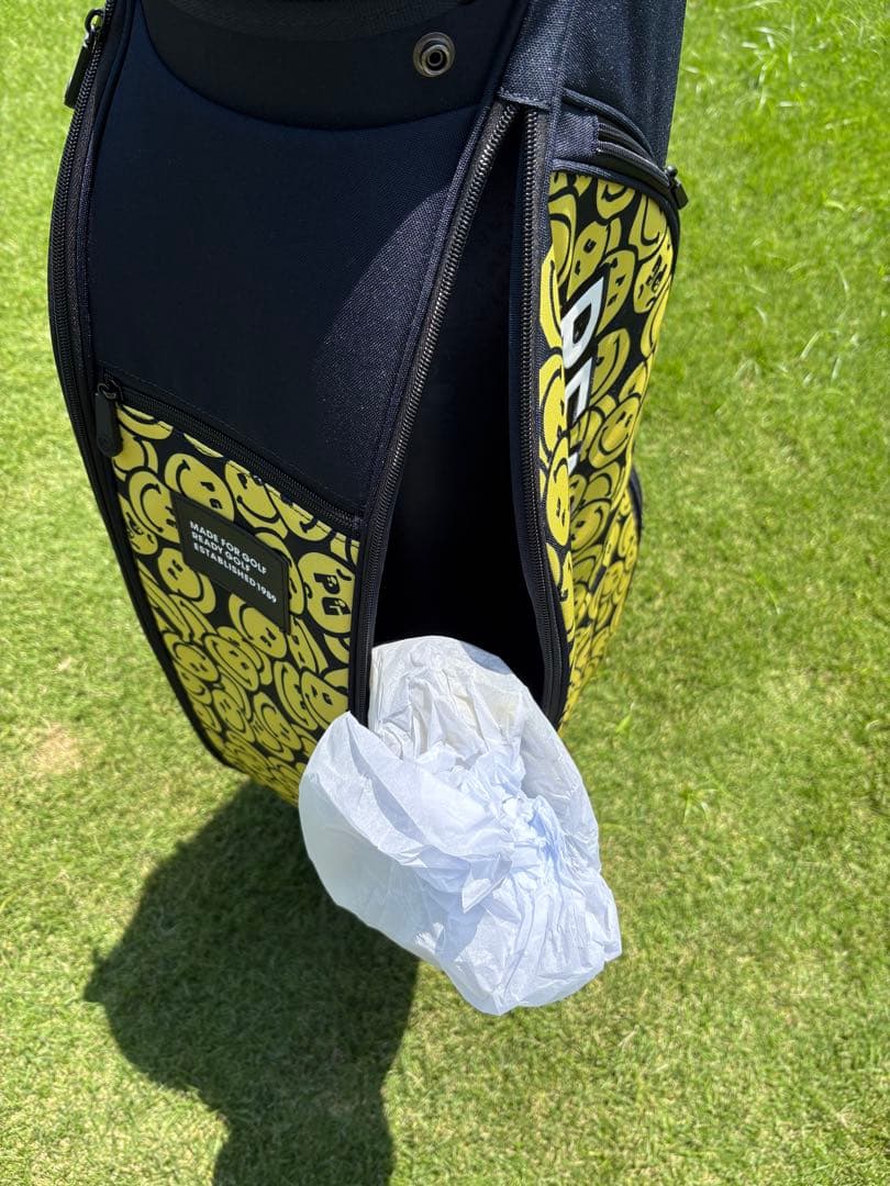 パーリーゲイツ　キャディバッグ　スマイル