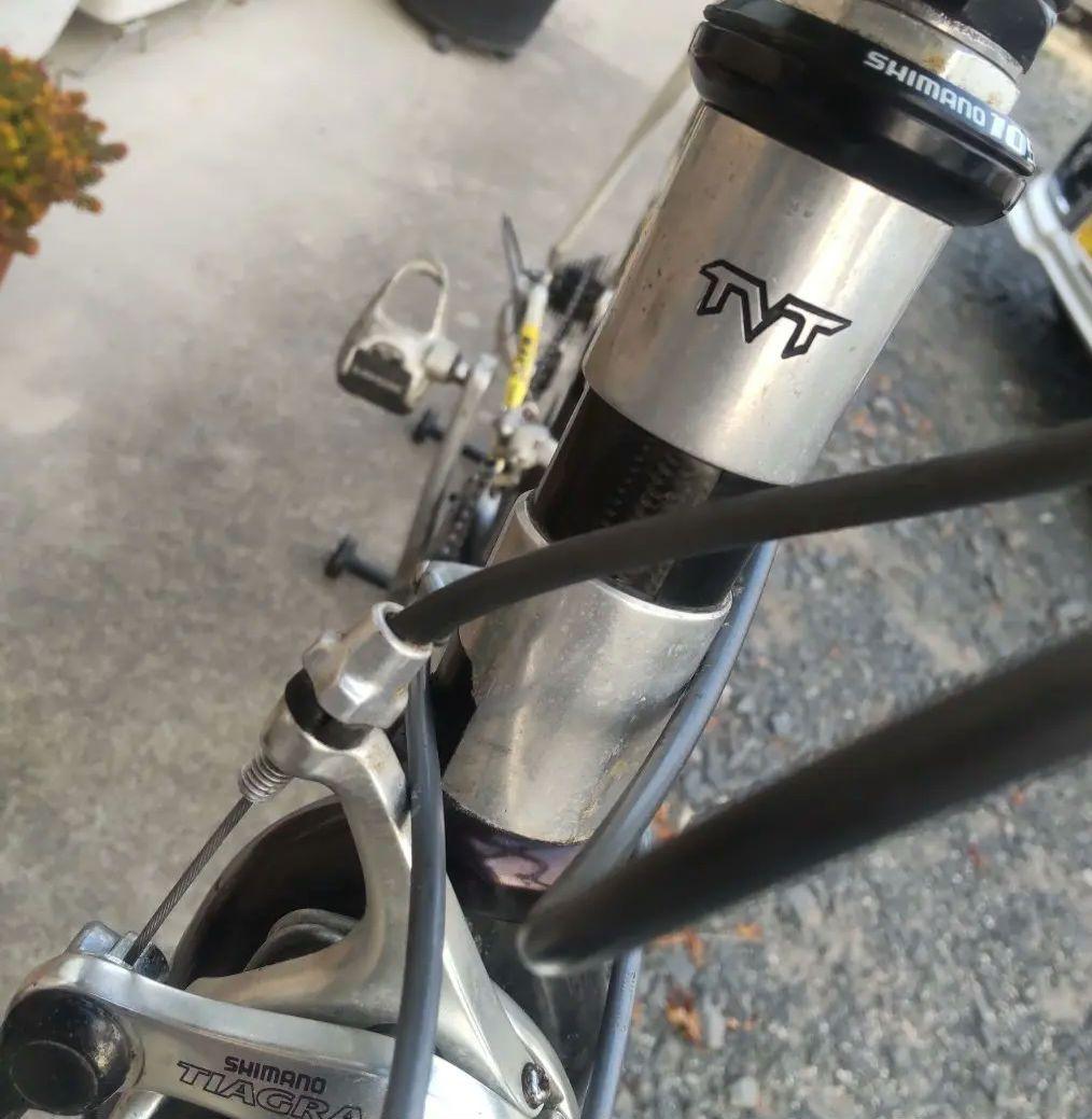 ビィンテージ　レア車　TVT92 カーボン ロードバイク