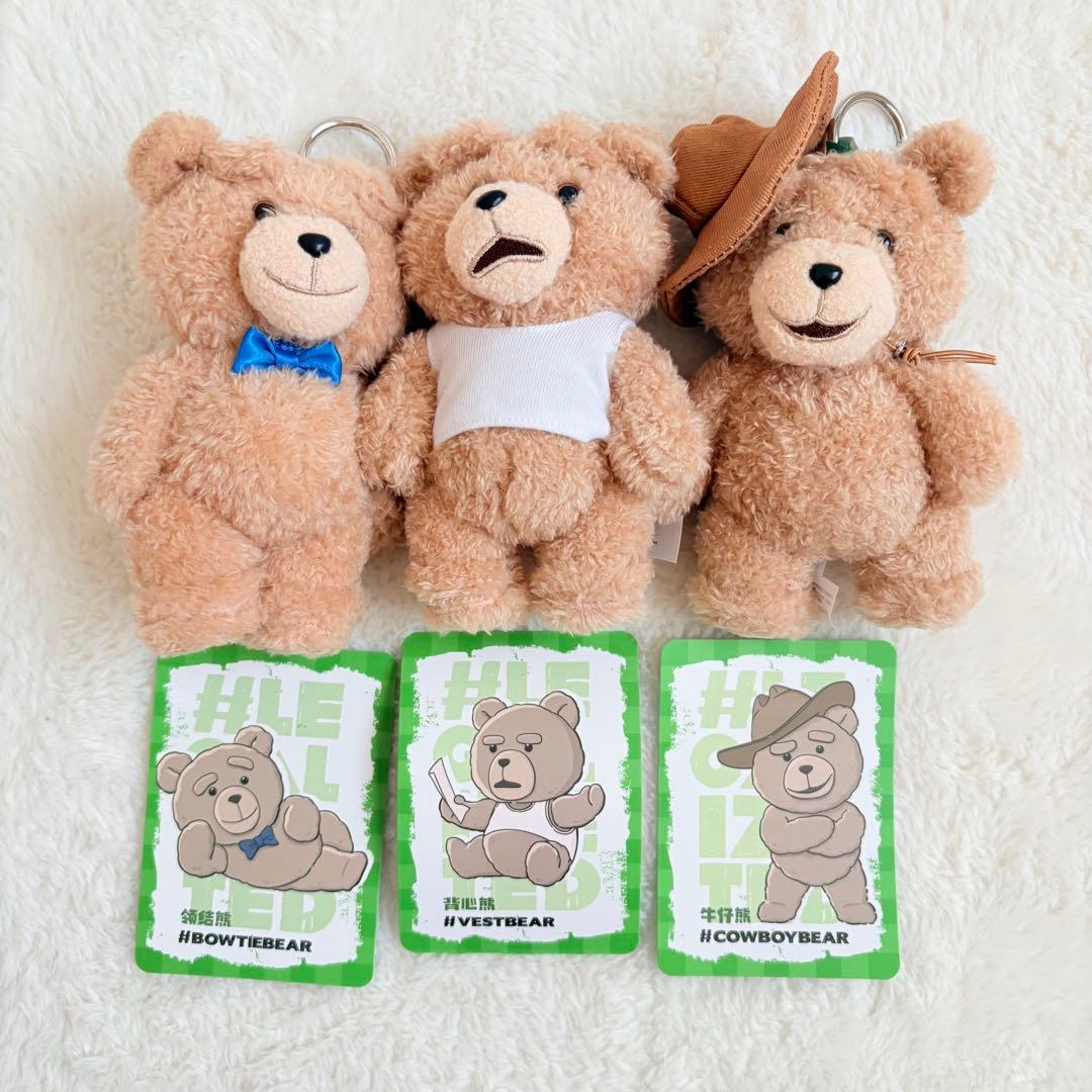 【正規品】ポップマート　テッド2　ぬいぐるみ　コンプリートセット　全６種類