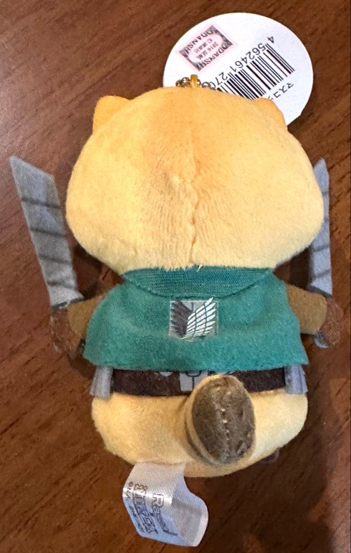 希少　タグつき　進撃の巨人 ×ラスカルコラボ　グッズセット