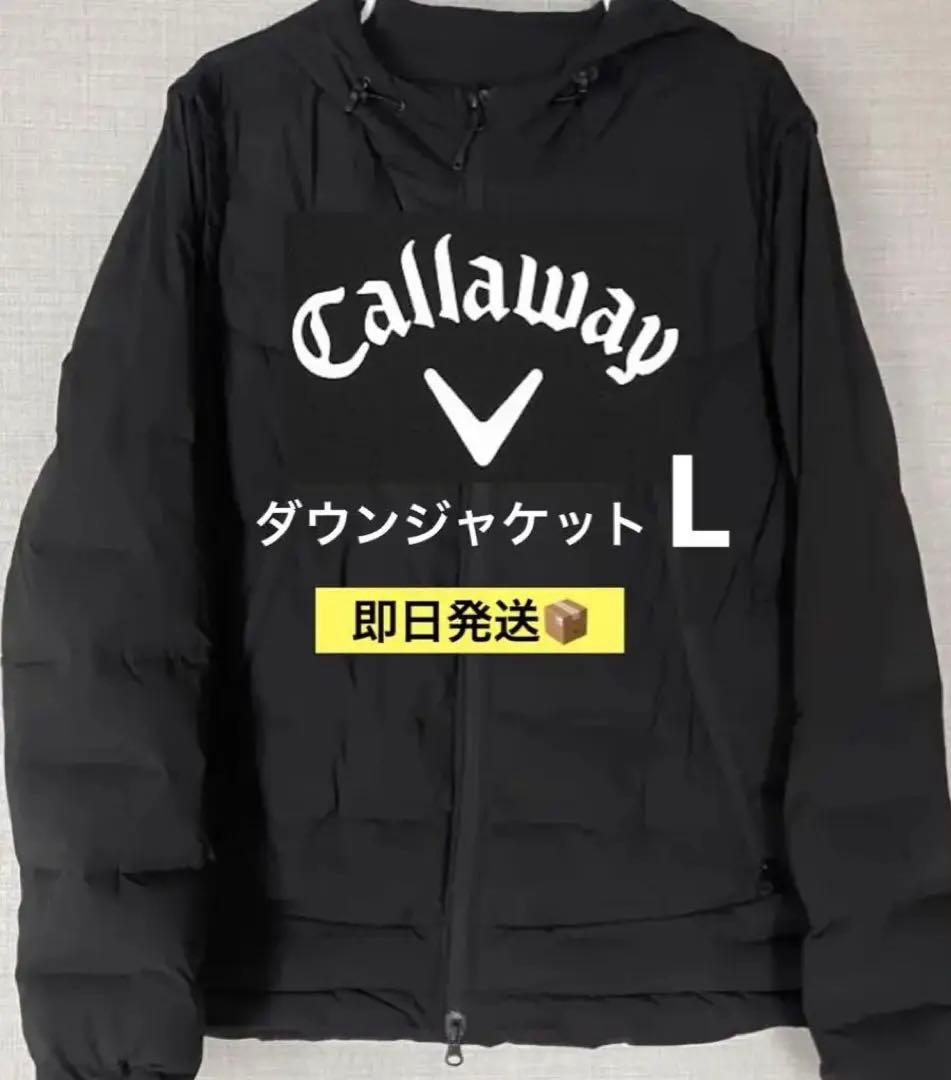 Callawayキャロウェイ2WAYダウンジャケット/ベスト/ブラック黒