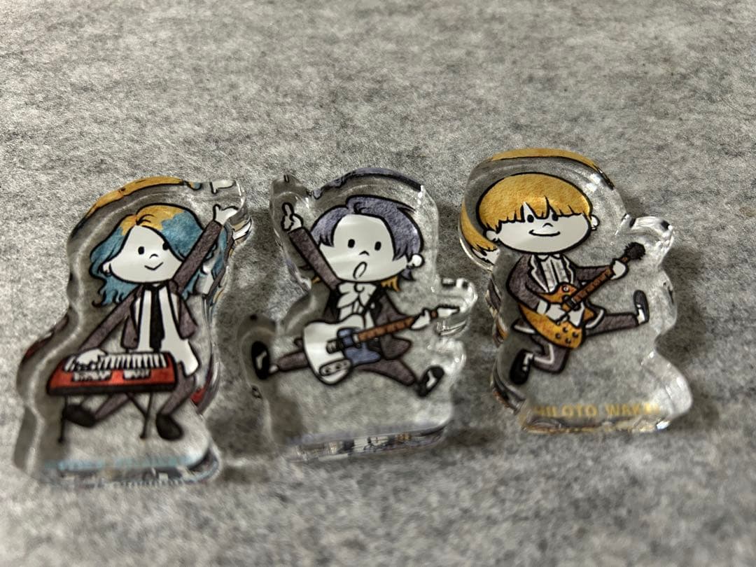 ミセスグリーンアップル ゼンジン　ガチャ　アクリルブロック3体セット