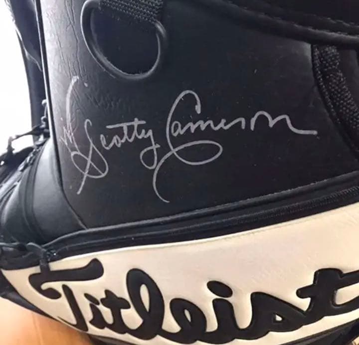 レア 直筆サイン入り ScottyCameron タイトリスト キャディバッグ