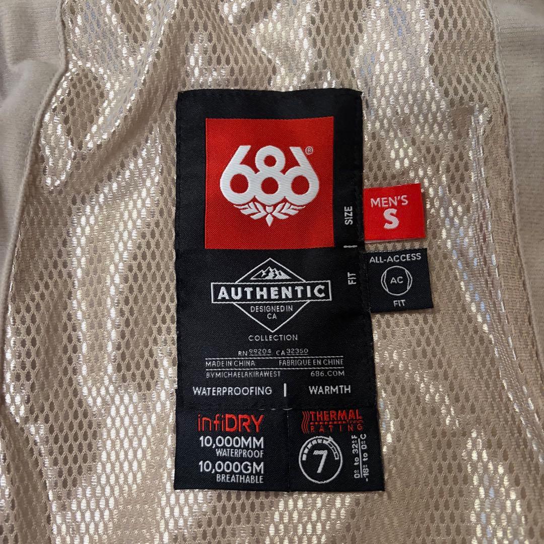 686 スノーボードウェア Sサイズ