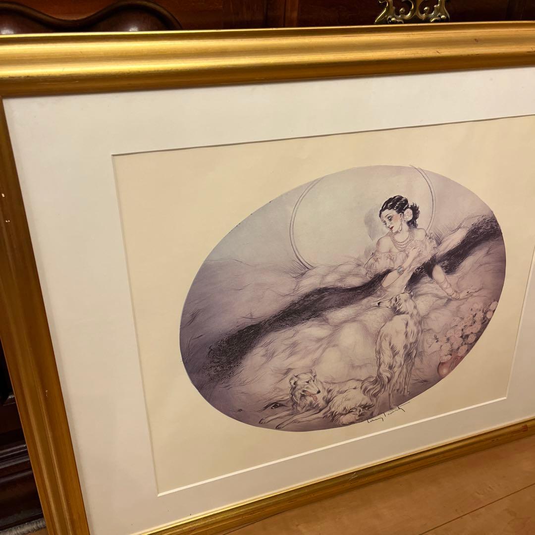 【玲音】アンティーク調壁掛け画《ルイ・イカール》