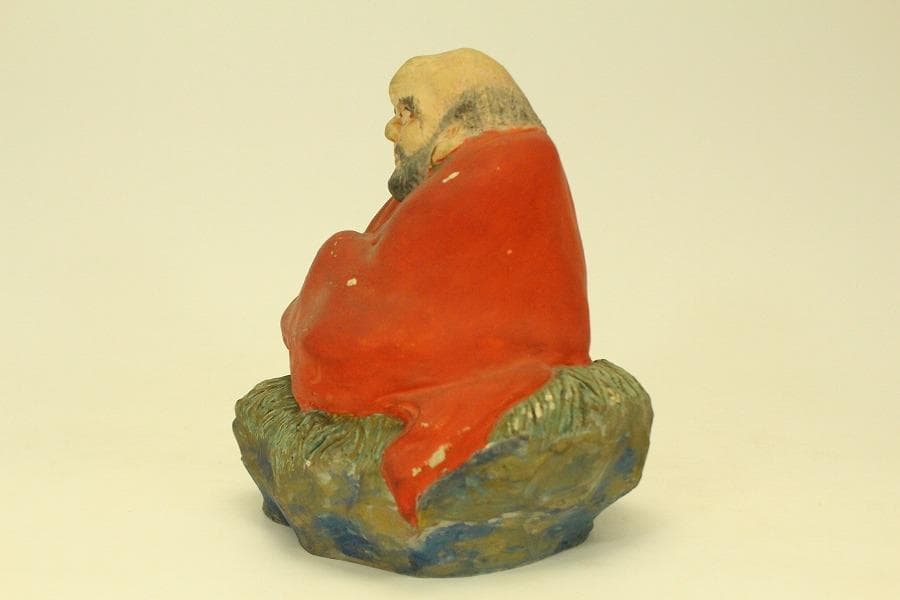 伏見 郷土人形 達磨 在銘 伏見いなり 道八作(ZE464)