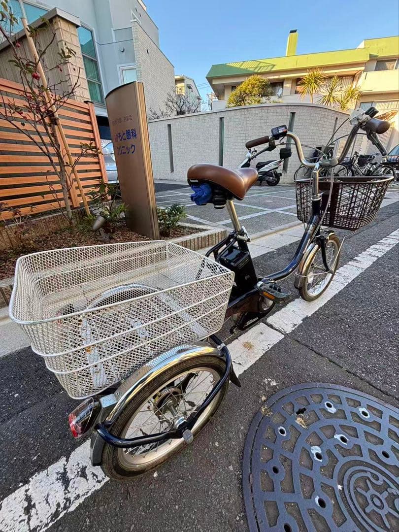 三輪電動アシスト自転車Panasonic ビビライフ东京都引き取り限定