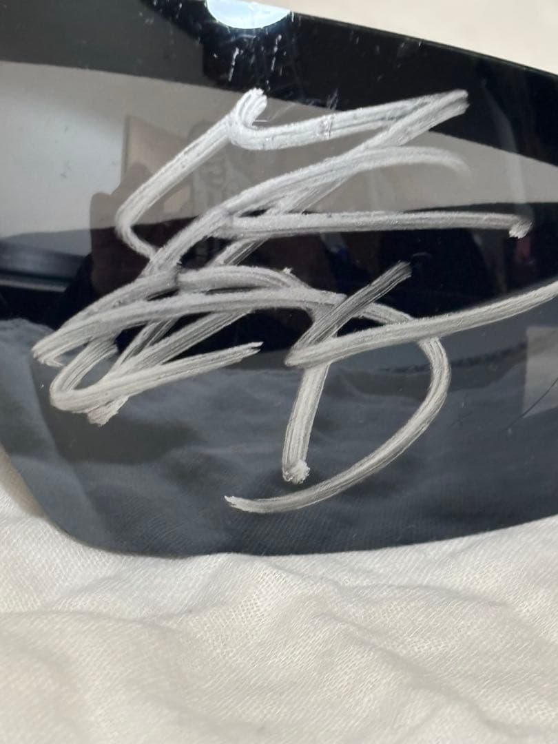 【川田将雅 直筆サイン入りゴーグル】本人直接サイン／限定1点・超希少