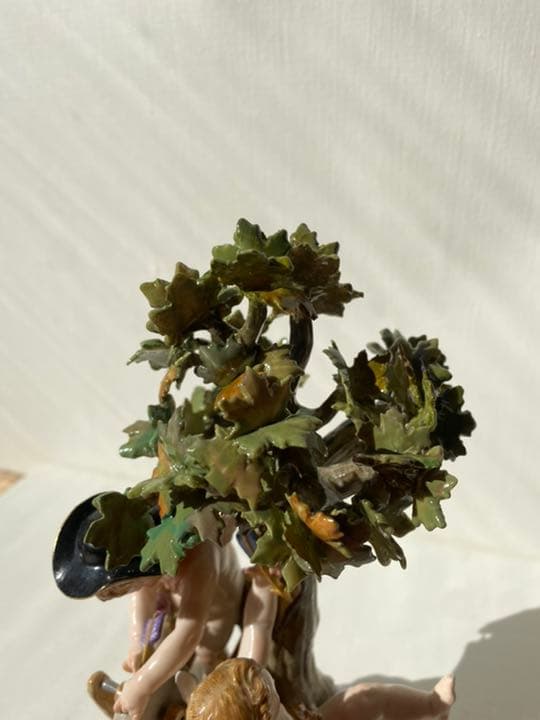 超貴重マイセンMeissen フィギュリン　矢を研ぐ天使たち